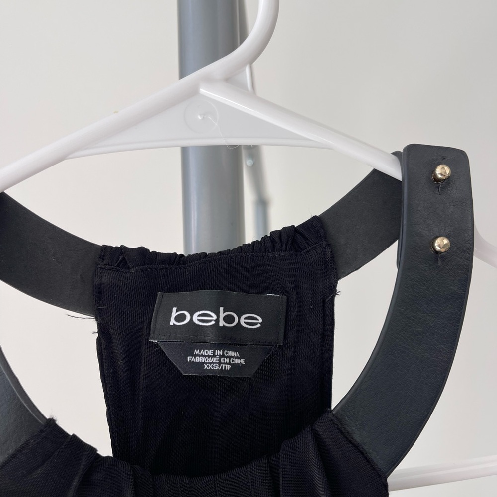 Bebe Black Halter dress